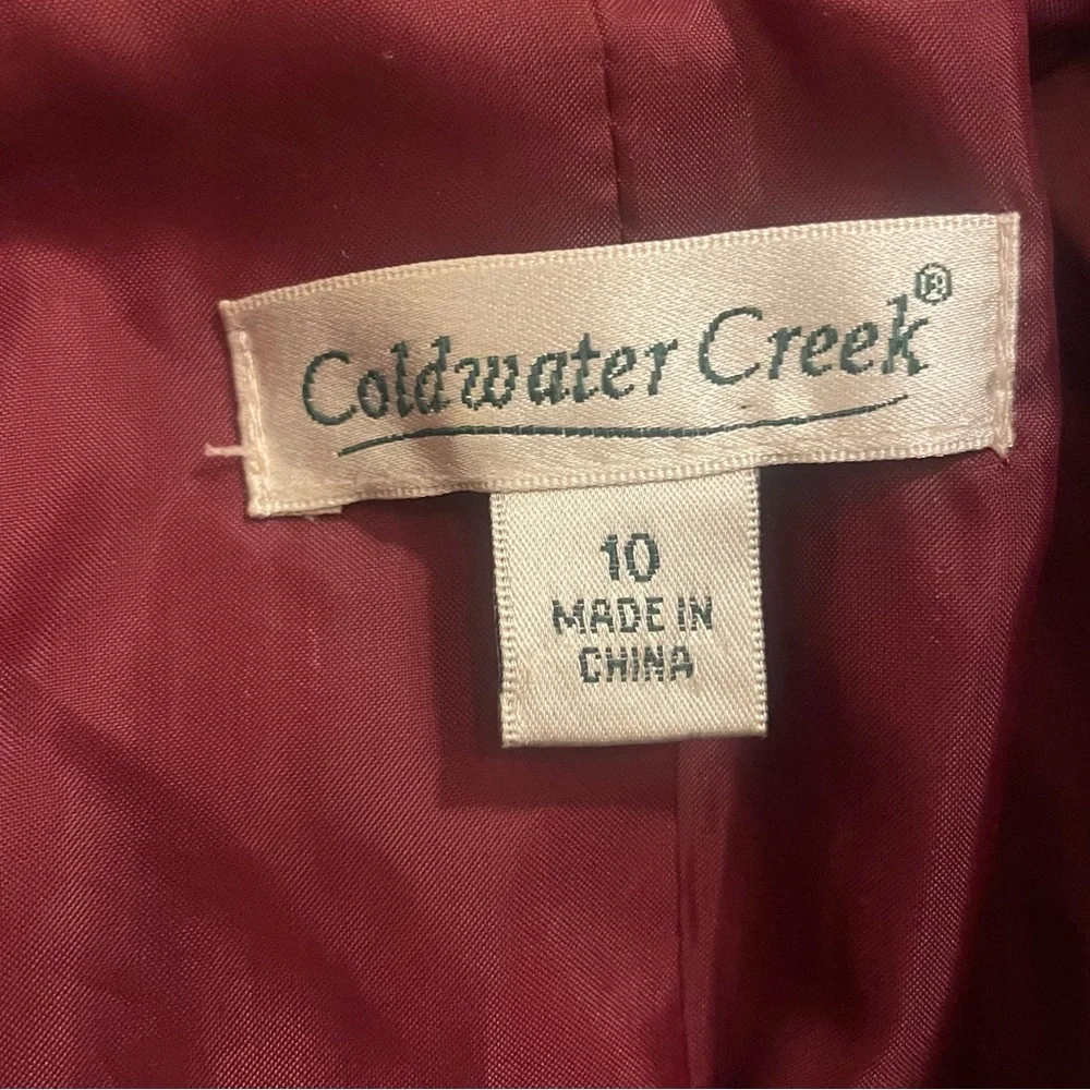 Coldwater Creek women’s Size 10 
Southwestern design Wool Blend Shacket Jacket - Picture 7 of 14